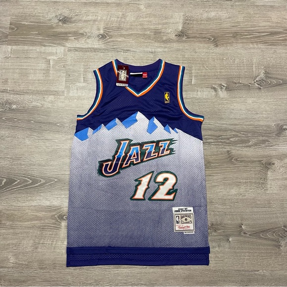 John Stockton jazz jersey retro size Medium - Picture 1 of 7